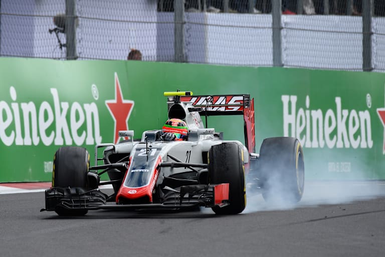 Esteban Gutiérrez 2016 im Haas