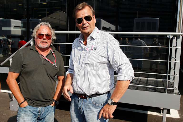 Keke Rosberg und Markku Alén