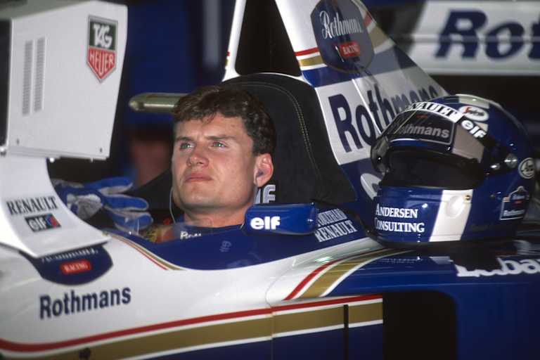 David Coulthard 1995 im Williams