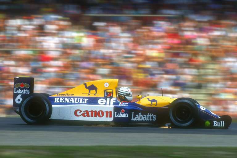 Patrese 1992 im Williams