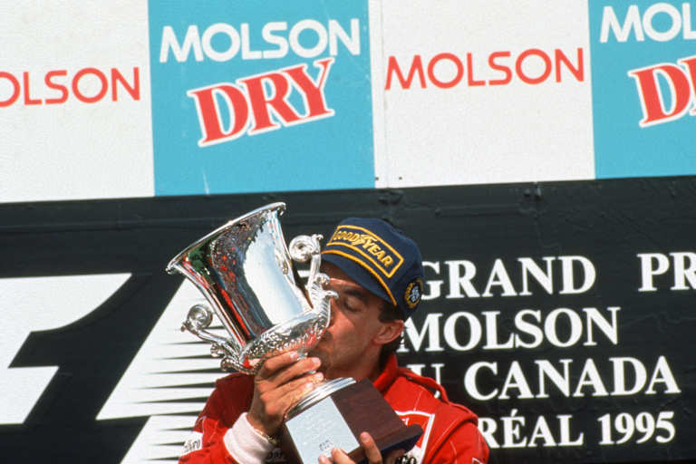 Jean Alesi in Kanada 1995