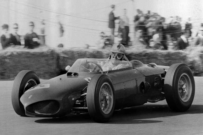 Von Trips beim Grossen Preis der Niederlande 1961