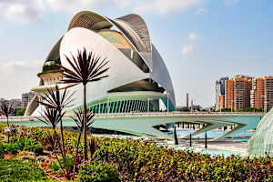 Die Ciudad de las Artes y Ciencias in Valencia