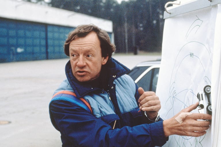 Rauno Aaltonen als BMW-Fahrlehrer