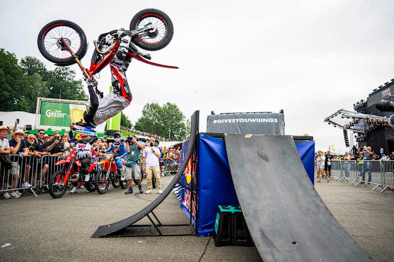 Trial-Fahrer Adrian Guggemos