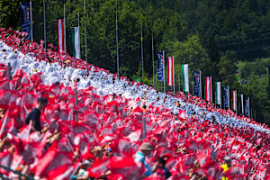 Österreichische Farben beim Österreich-GP 2025