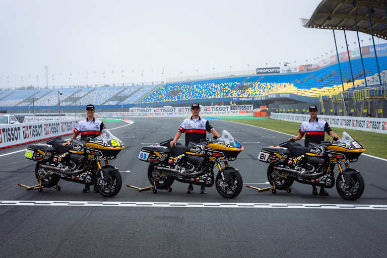 Das Joe-Rascal-Team in Assen