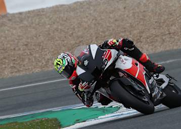 Axel Bassani beim Jerez-Test