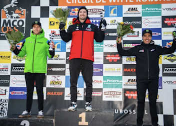 Jeffrey Herlings gewann in Oss vor Romain Febvre und Glenn Coldenhoff