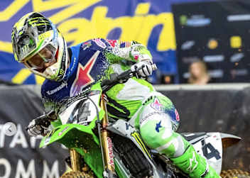 Chase Sexton musste das Finale von St. Louis nach einem Crash aufgeben