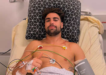 Thibault Benistant zog sich Brüche der brustwirbel T3 und T4 zu