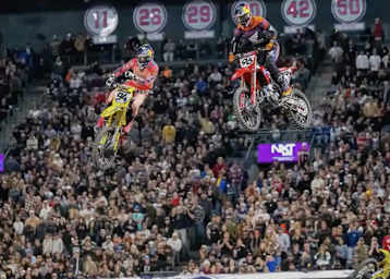 Ken Roczen und Hunter Lawrence