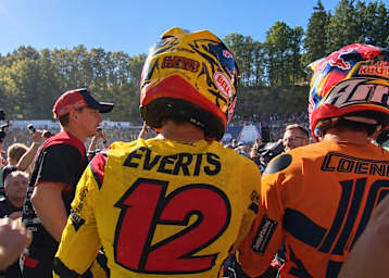 Team Belgien gewann das Motocross der Nationen