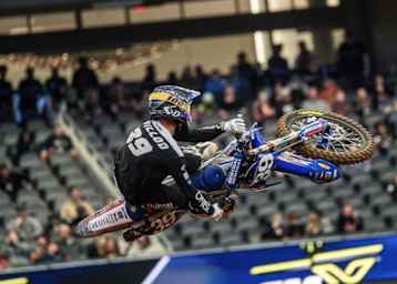 Valentin Guillod absolvierte in Arlington sein erstes US-Supercross-Rennen