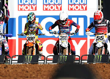Noah Ludwig, Nico Koch und Maximilian Spies am Start