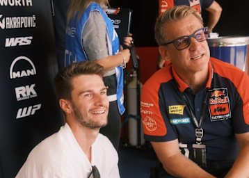 Simon Längenfelder und Pit Beirer