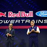 Ford-CEO Jim Farley (re.) mit RBR-Teamchef Laurent Mekies