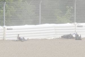 Danilo Petrucci flog heftig ab