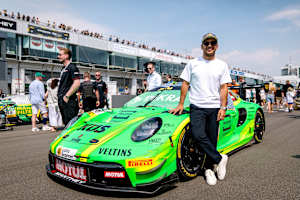 Champion Ayhancan Güven besuchte die DTM am Nürburgring