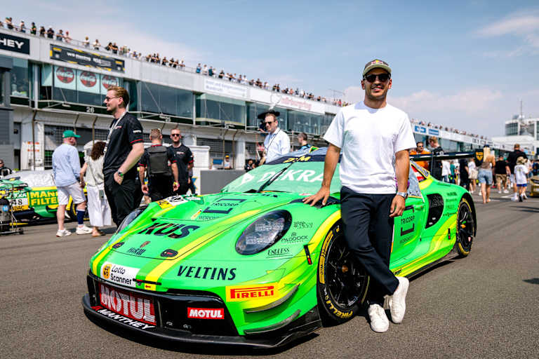 Champion Ayhancan Güven besuchte die DTM am Nürburgring