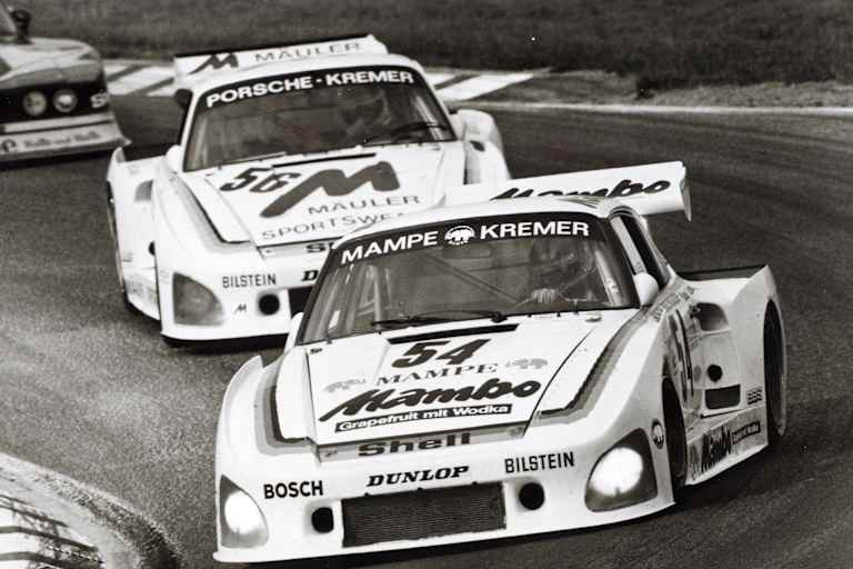 Doppelführung in Hockenheim: Klaus Ludwig und John Winter 