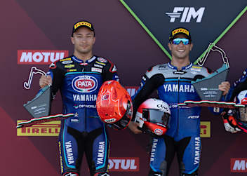 Can Öncü (li.) und Albert Arenas würden 2027 gerne Superbike-WM fahren