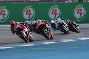 Marc Marquez und Pedro Acosta im Sprintrennen in Buriram