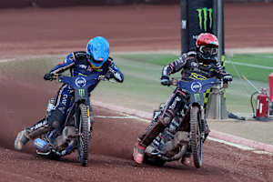 In Manchester dabei: Robert Lambert (li.) und Kai Huckenbeck