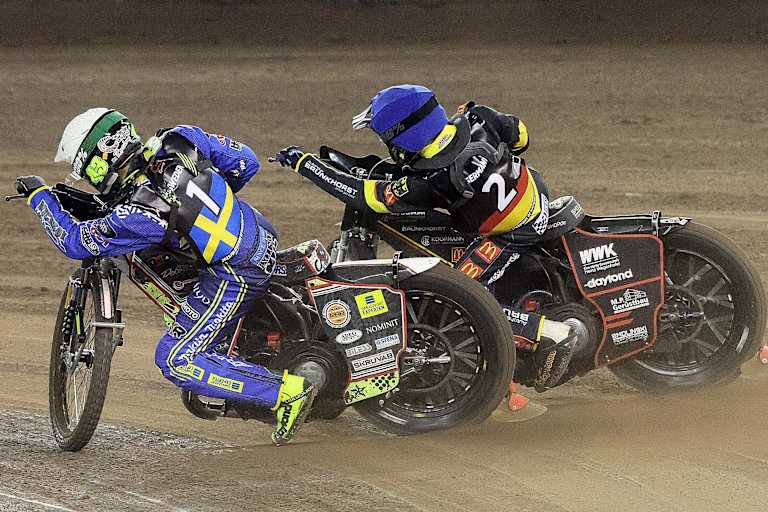 Mario Häusl (vorne) hat beim SON2 beste Werbung für sich gemacht