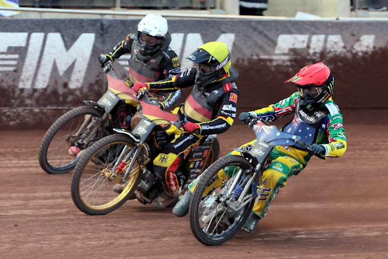 Die deutschen Leistungsträger Norick Blödorn (w) und Kai Huckenbeck (g)