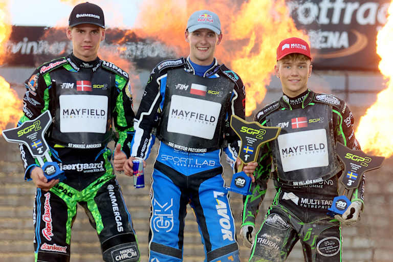 Die Top-3 von Malilla (v.l.): Andersen, Przyjemski und Nagel
