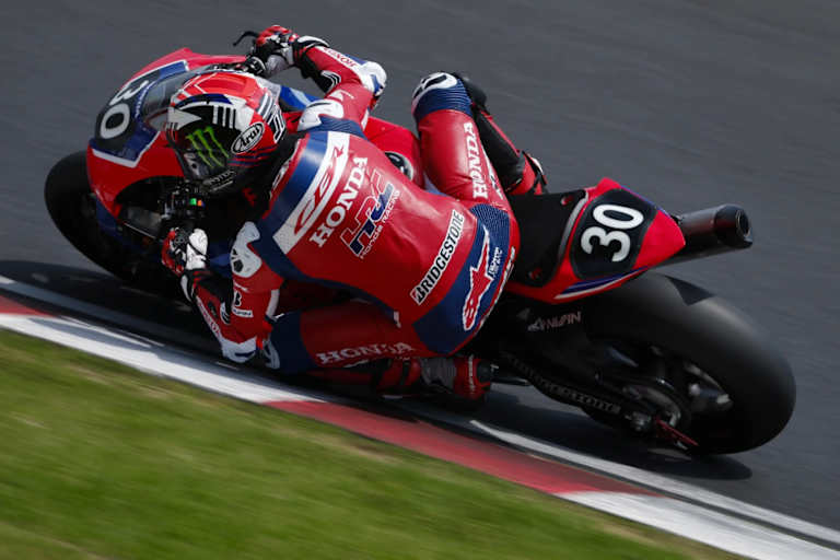 Jonathan Rea auf der Werks-Honda