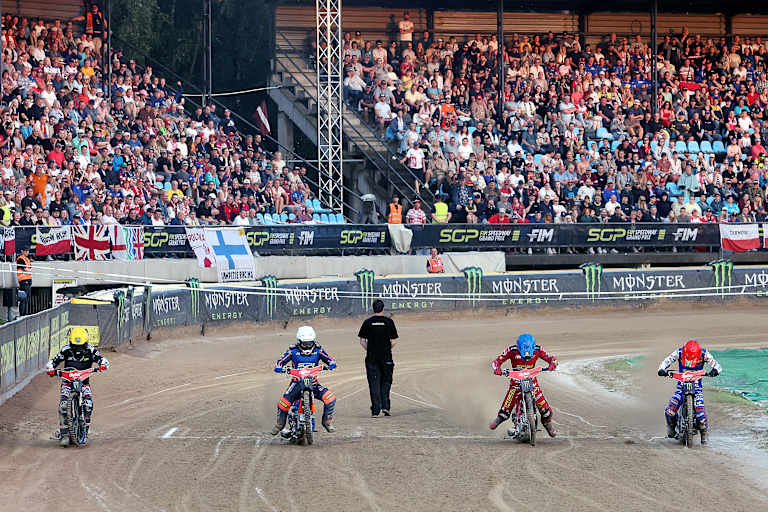 In Riga sind am Freitag- und Samstagabend zwei hochklassige Rennen
