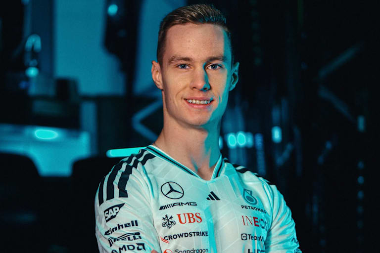 Mercedes-Neuling Joshua Dürksen aus Paraguay