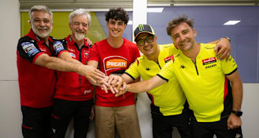 Mauro Grassilli, Gigi Dall'Igna, Aldeguer, Alessio Salucci und Pablo Nieto
