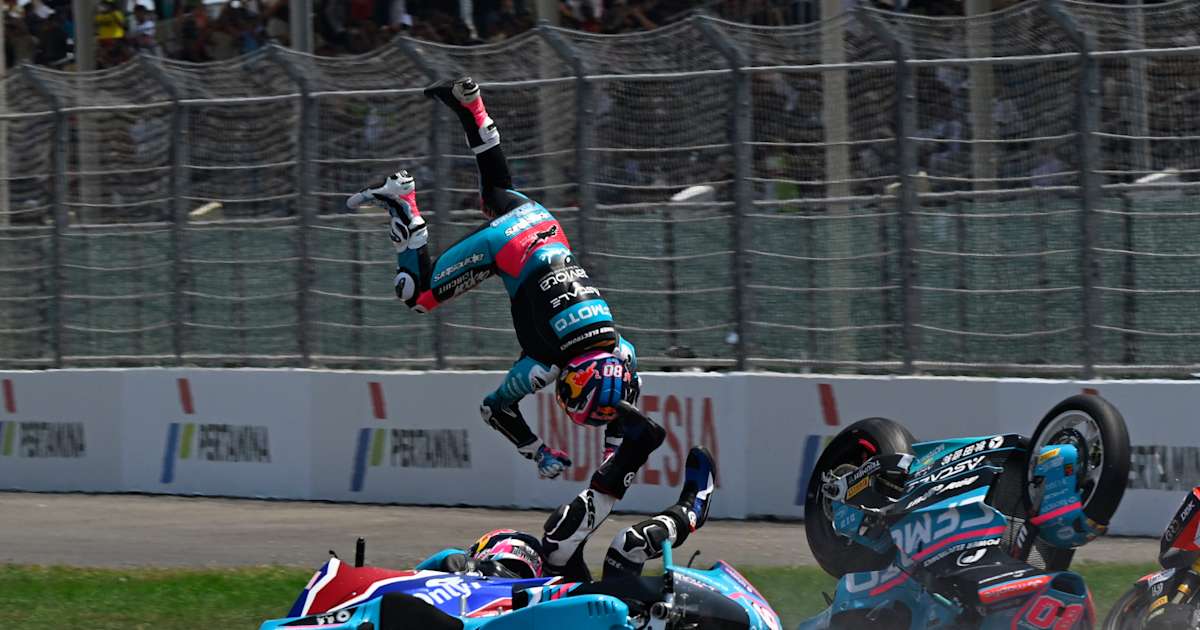 Holgado on the crash: “I take full responsibility for my mistake ...