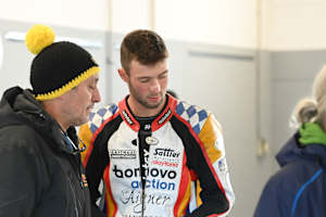 Patrick Werkstetter (re.) mit seinem Mentor und Teamchef Sepp Sattler