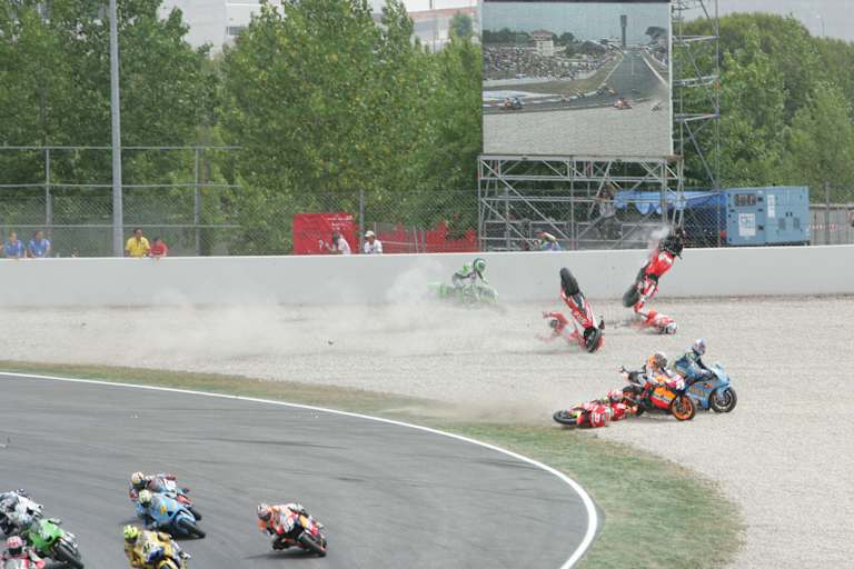 2006: Der Massencrash in Barcelona