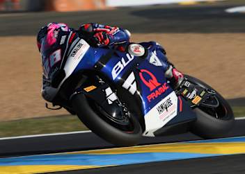 Izan Guevara holte sich in Le Mans den Moto2-Sieg