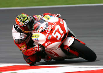 Als Ersatz für Alex Hofmann: Chaz Davies auf der Ducati von d'Antin