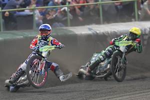 Emil Sayfutdinov (li.) fuhr in Güstrow souverän