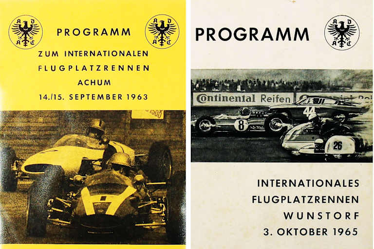Programmheft-Titel Achum 1963, Wunstorf 1964 