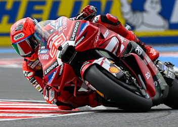 Marc Marquez fuhr im FP2 Bestzeit