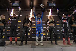 Eli Tomac gewann in San Diego vor Hunter Lawrence und Ken Roczen