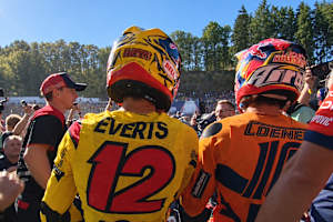 Team Belgien gewann das Motocross der Nationen