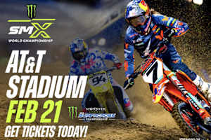 Die US Supercross-Meisterschaften gastieren in Arlington (Texas)