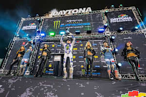 Das 250er Podium in Daytona