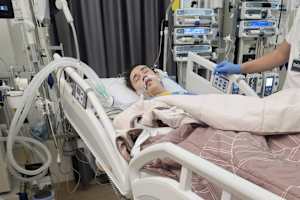 Ivano van Erp auf der Intensivstation