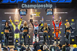 Das 450er Podium von Birmingham