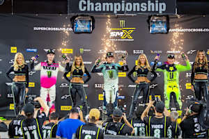 Das Podium des East/West Showdown Events von Birmingham